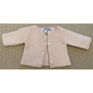 Jacadi Pink Sweater Cardigan 3m 3 Months
